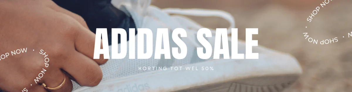 Adidas sale op Sneakerplaats