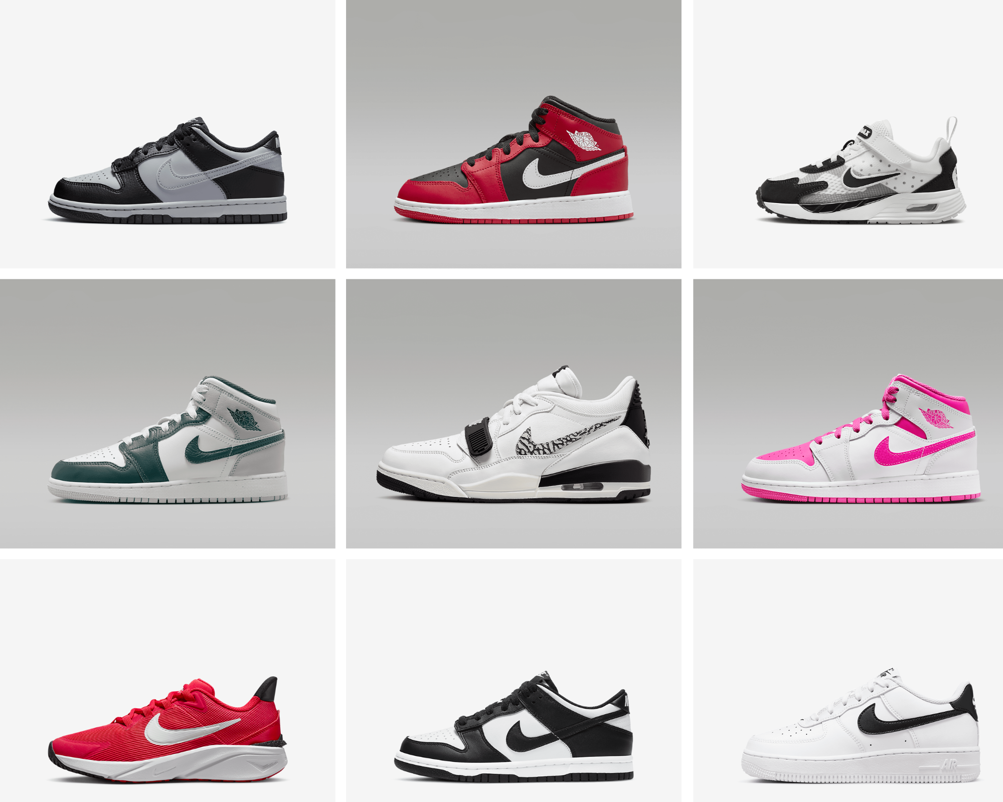 Nike Top 10 kinder sneakers