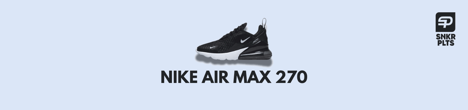 zwarte Nike Air Max 270 sneaker